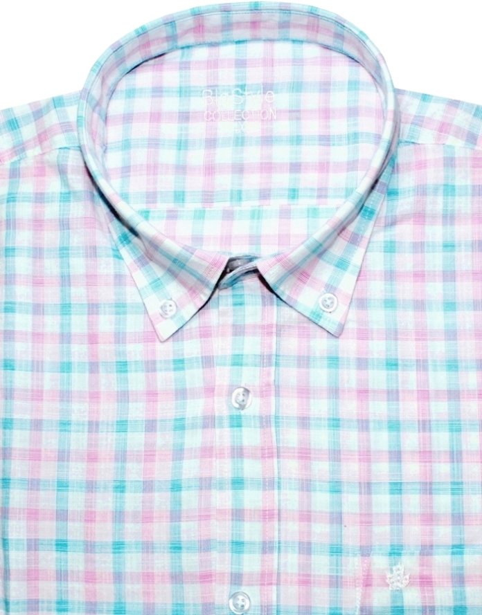 Büyük Beden Keten Gömlek G148