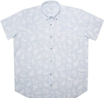 Büyük Beden Keten Gömlek G124