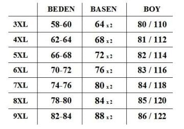 Büyük Beden Eşofman Takım E230
