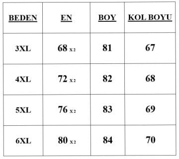 Büyük Beden V-Kazak S263