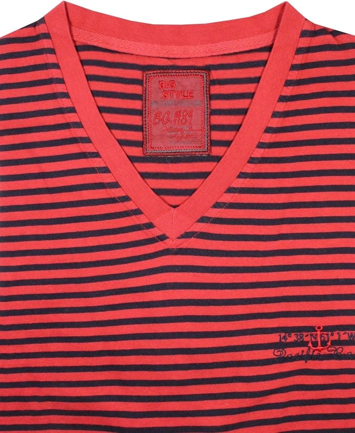 Büyük Beden V-Yaka T-Shirt T141