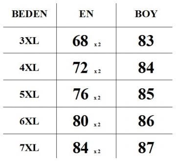 Büyük Beden V-Yaka T-Shirt T142