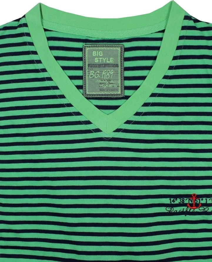 Büyük Beden V-Yaka T-Shirt T142