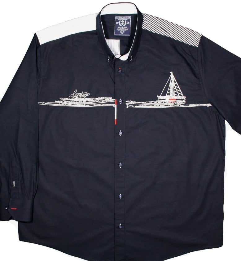 Büyük Beden Marine Gömlek G311