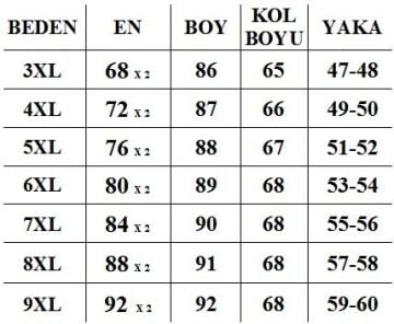 Büyük Beden Kot Gömlek G344